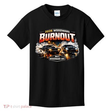 2026 Woodward Burnout M1 Kids T-Shirt