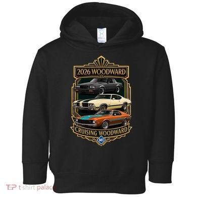 2026 Woodward Cruising Car Event Michigan M1 Toddler Hoodie