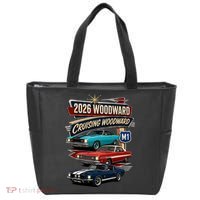 2026 Woodward Cruising M1 Classic Car Cruise Mustang Tote Bag thumb 0