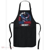 2026 World Champions USA Owns Hockey Apron thumb 0