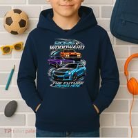 2026 Woodward Future Cruises Here M1 Kids Hoodie thumb 2