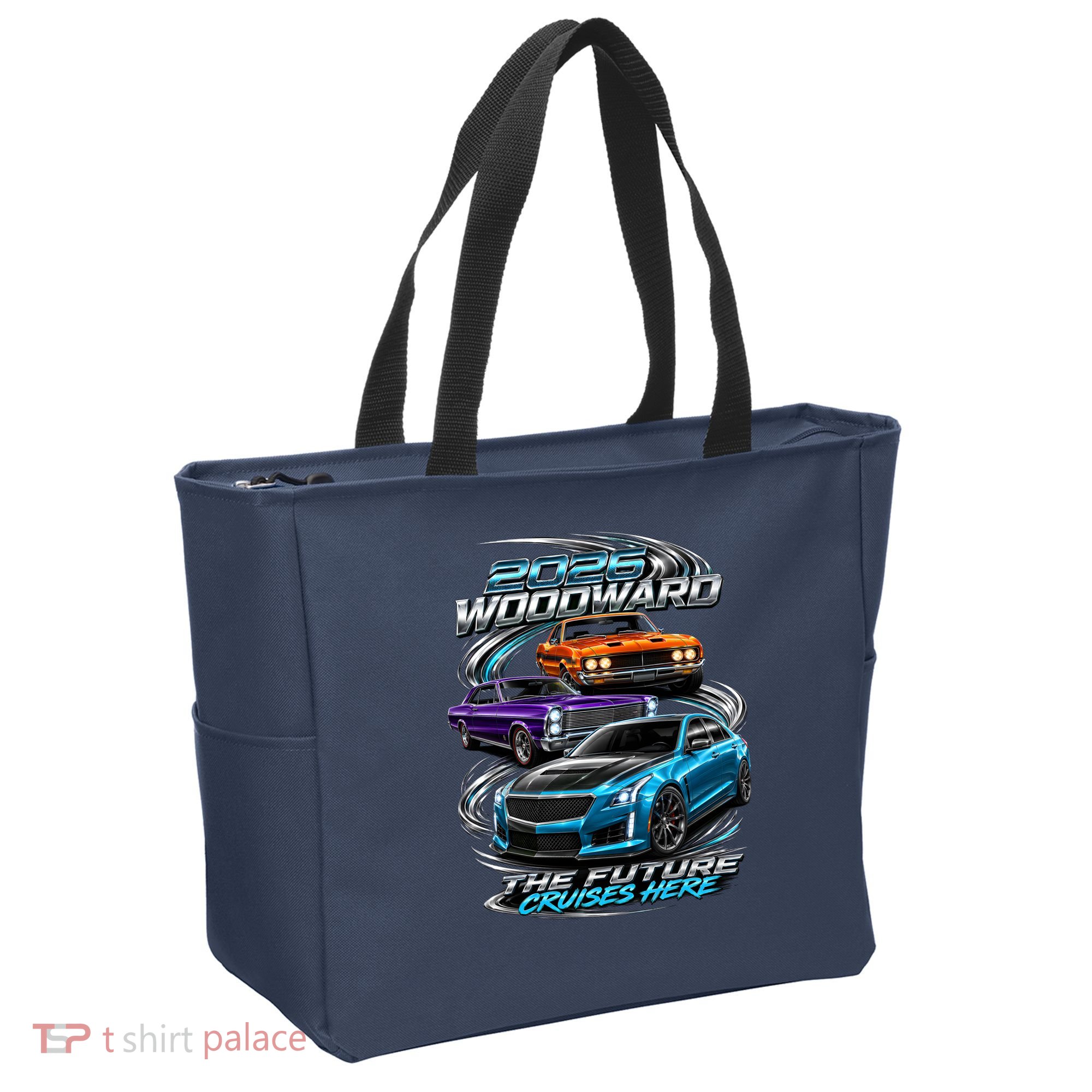 2026 Woodward Future Cruises Here M1 Tote Bag