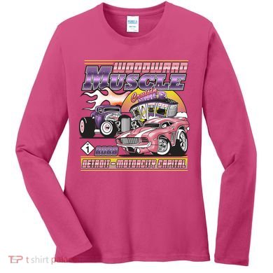 2026 Woodward Muscle M1 Women's Long Sleeve Shirt