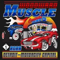 2026 Woodward Muscle M1 Cartoon Style Tote Bag thumb 4
