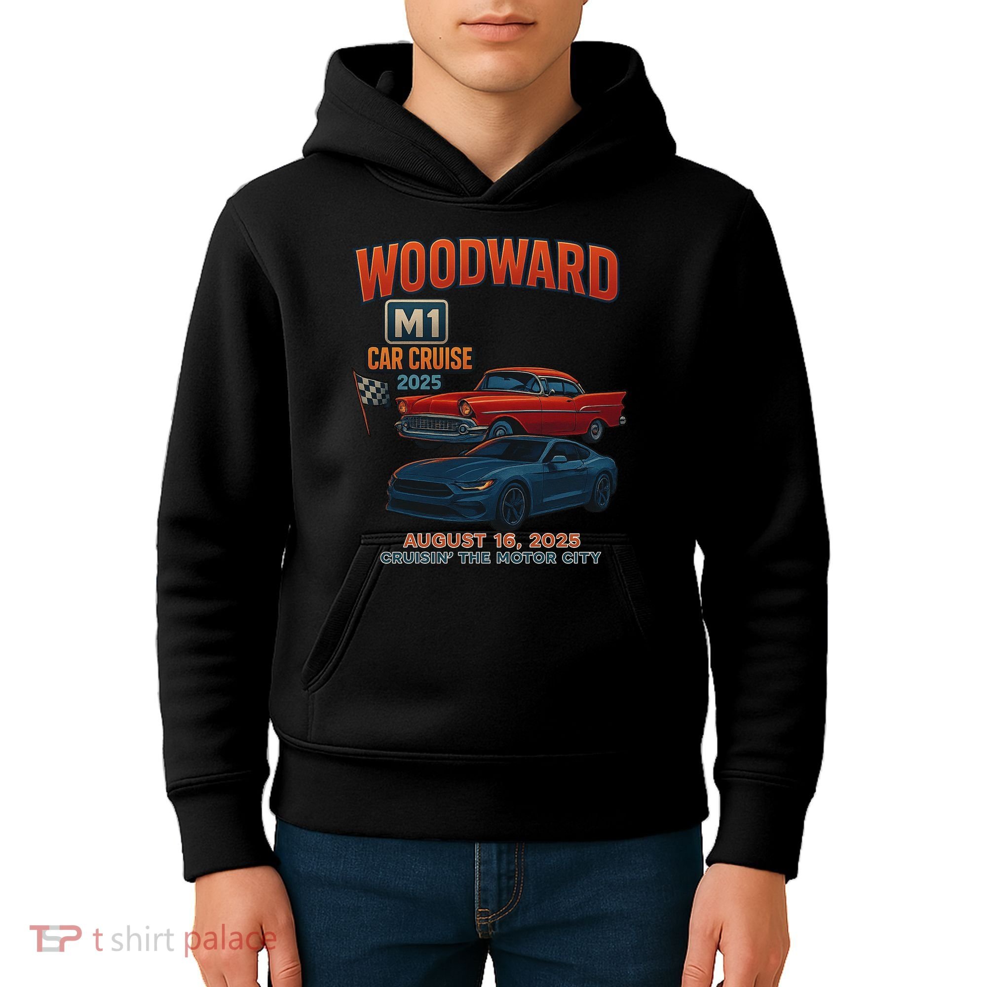 2025 Woodward M1 Cruise  Kids Hoodie