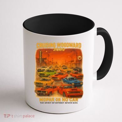 2025 Woodward Mopar Or No Car Coffee Mug back