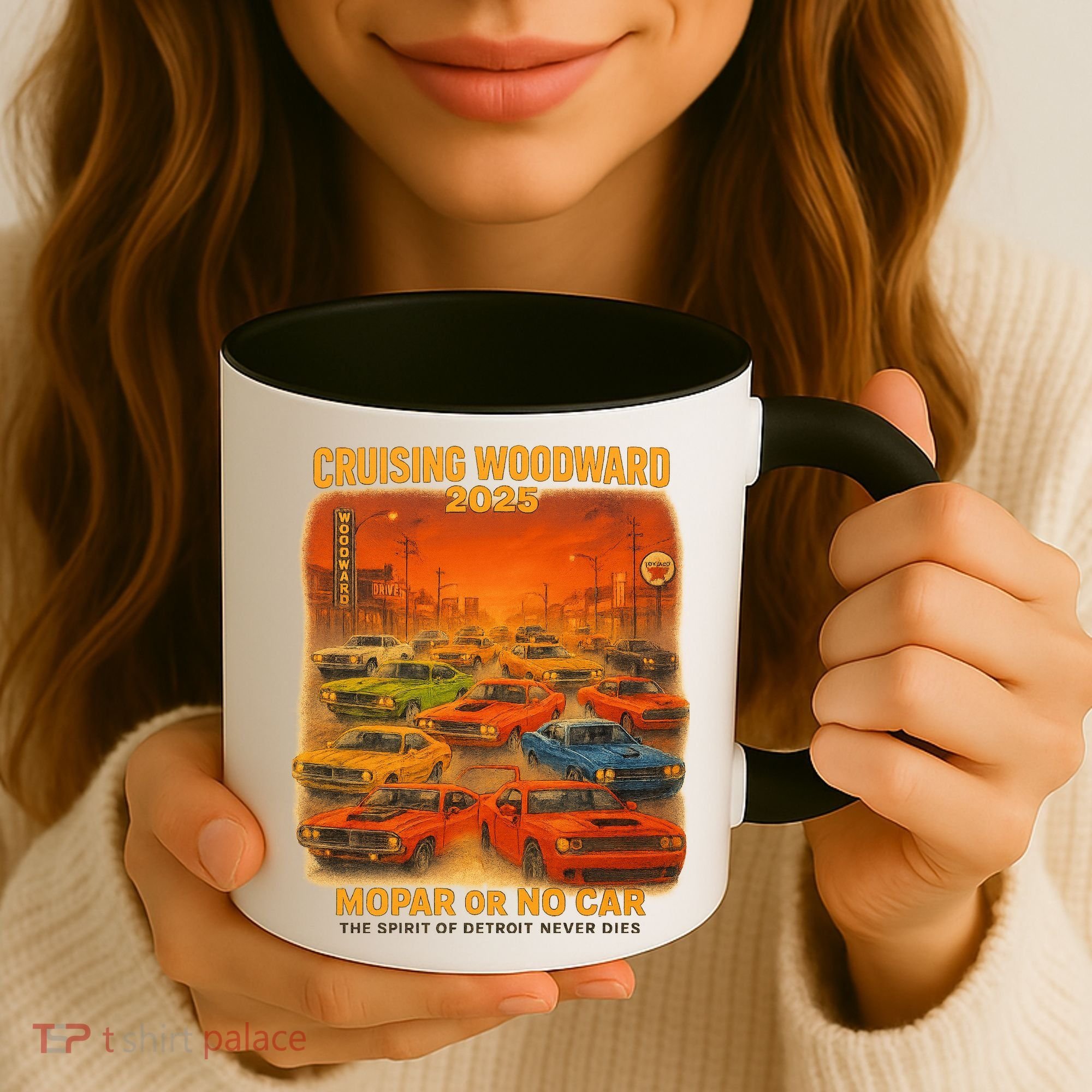 2025 Woodward Mopar Or No Car Coffee Mug