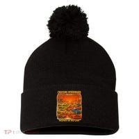 2025 Woodward Mopar Or No Car Pom Pom 12in Knit Beanie thumb 0