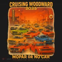 2025 Woodward Mopar Or No Car Baby Bodysuit thumb 2