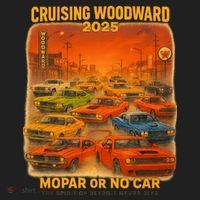 2025 Woodward Mopar Or No Car Hat thumb 2