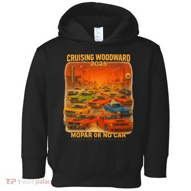 2025 Woodward Mopar Or No Car Toddler Hoodie