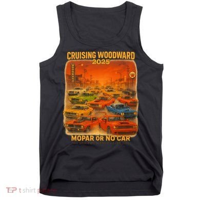 2025 Woodward Mopar Or No Car Tank Top