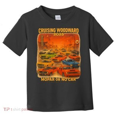 2025 Woodward Mopar Or No Car Toddler T-Shirt