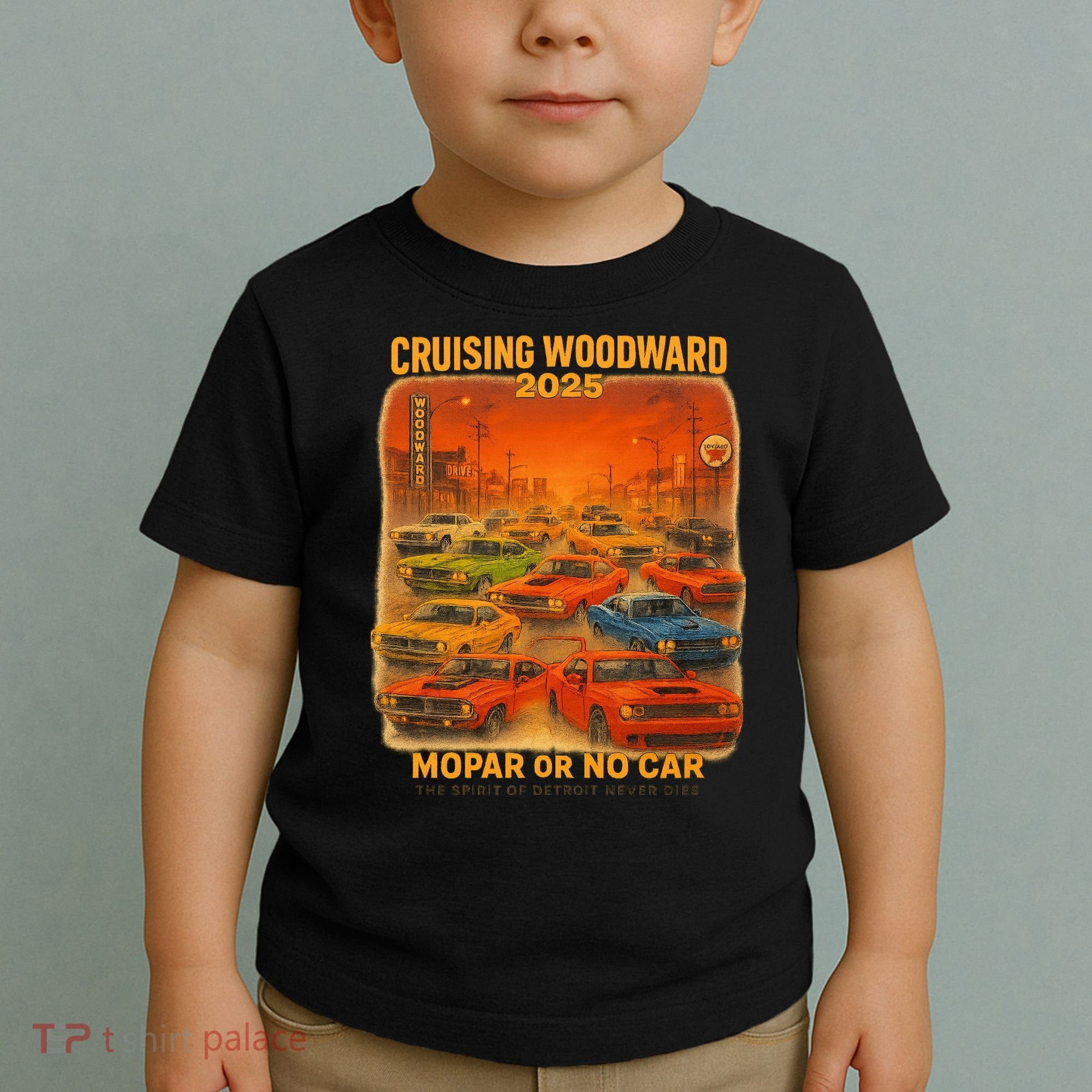 2025 Woodward Mopar Or No Car Toddler T-Shirt