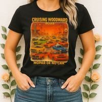 2025 Woodward Mopar Or No Car Women's T-Shirt thumb 2