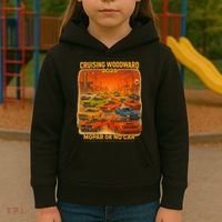 2025 Woodward Mopar Or No Car Kids Hoodie thumb 3