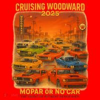 2025 Woodward Mopar Or No Car Santa Hat thumb 1