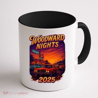 2025 Woodward Nights Coffee Mug back