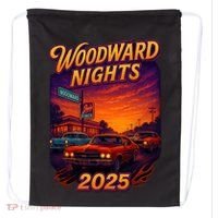 2025 Woodward Nights Drawstring Bag thumb 0