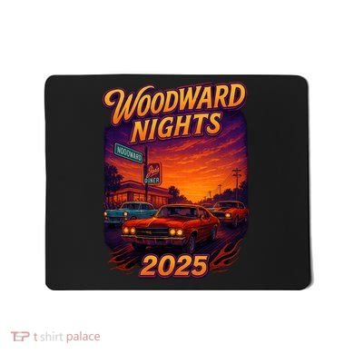 2025 Woodward Nights Mousepad