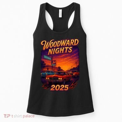 2025 Woodward Nights Women's Tank Top