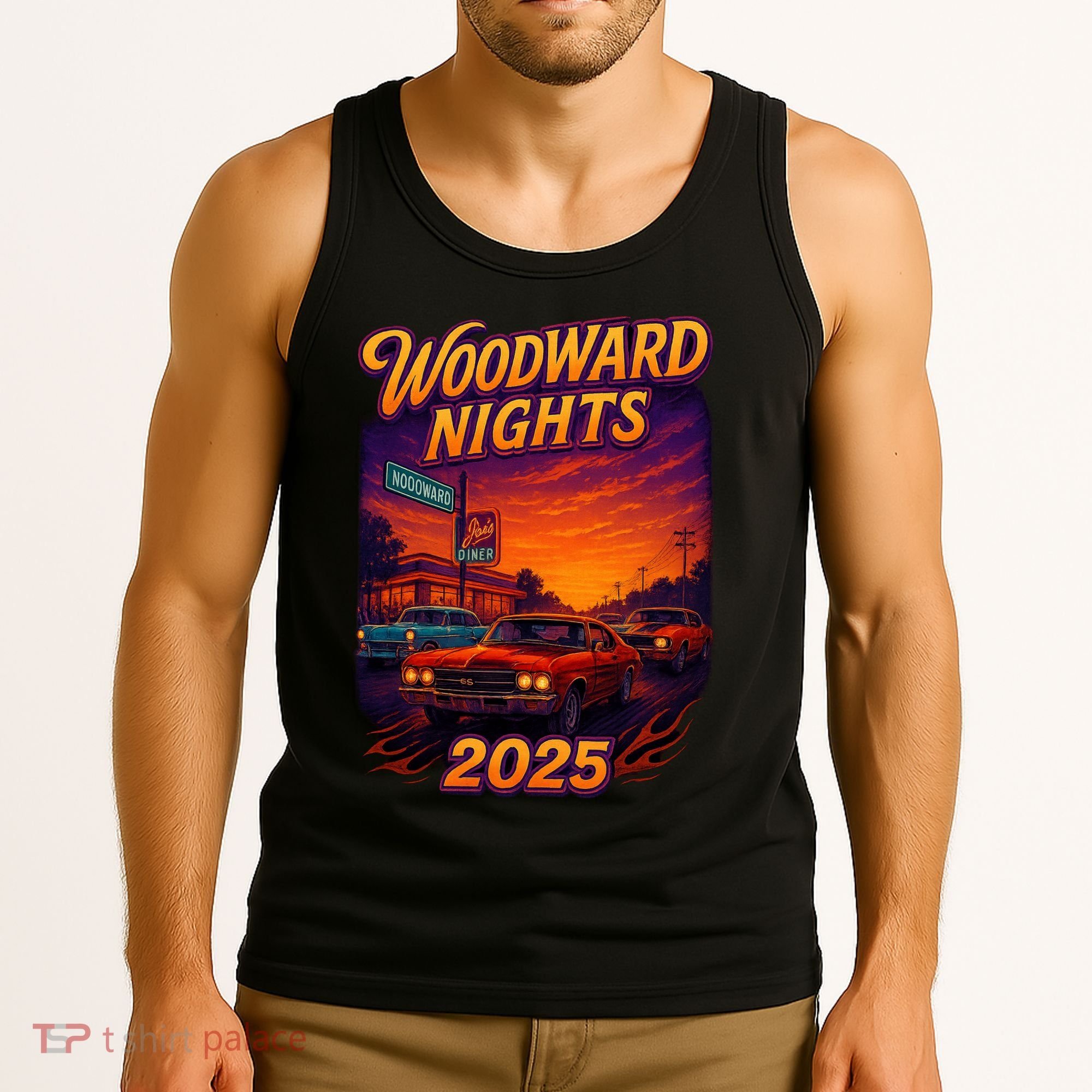 2025 Woodward Nights Tank Top