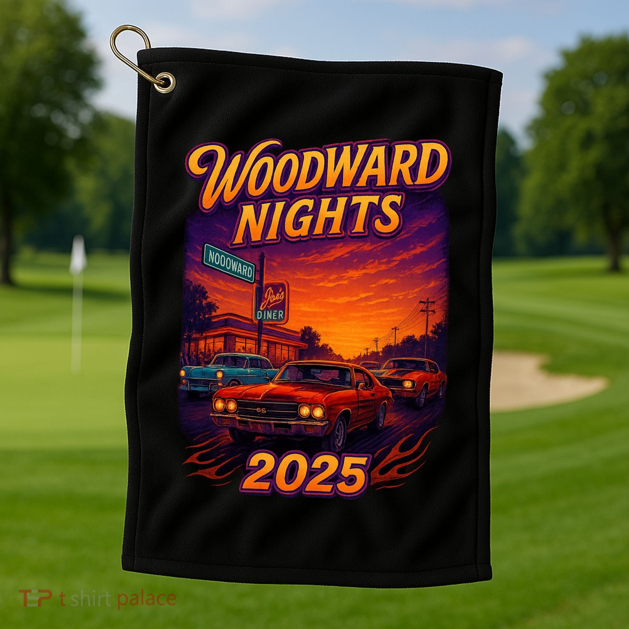 2025 Woodward Nights Golf Towel