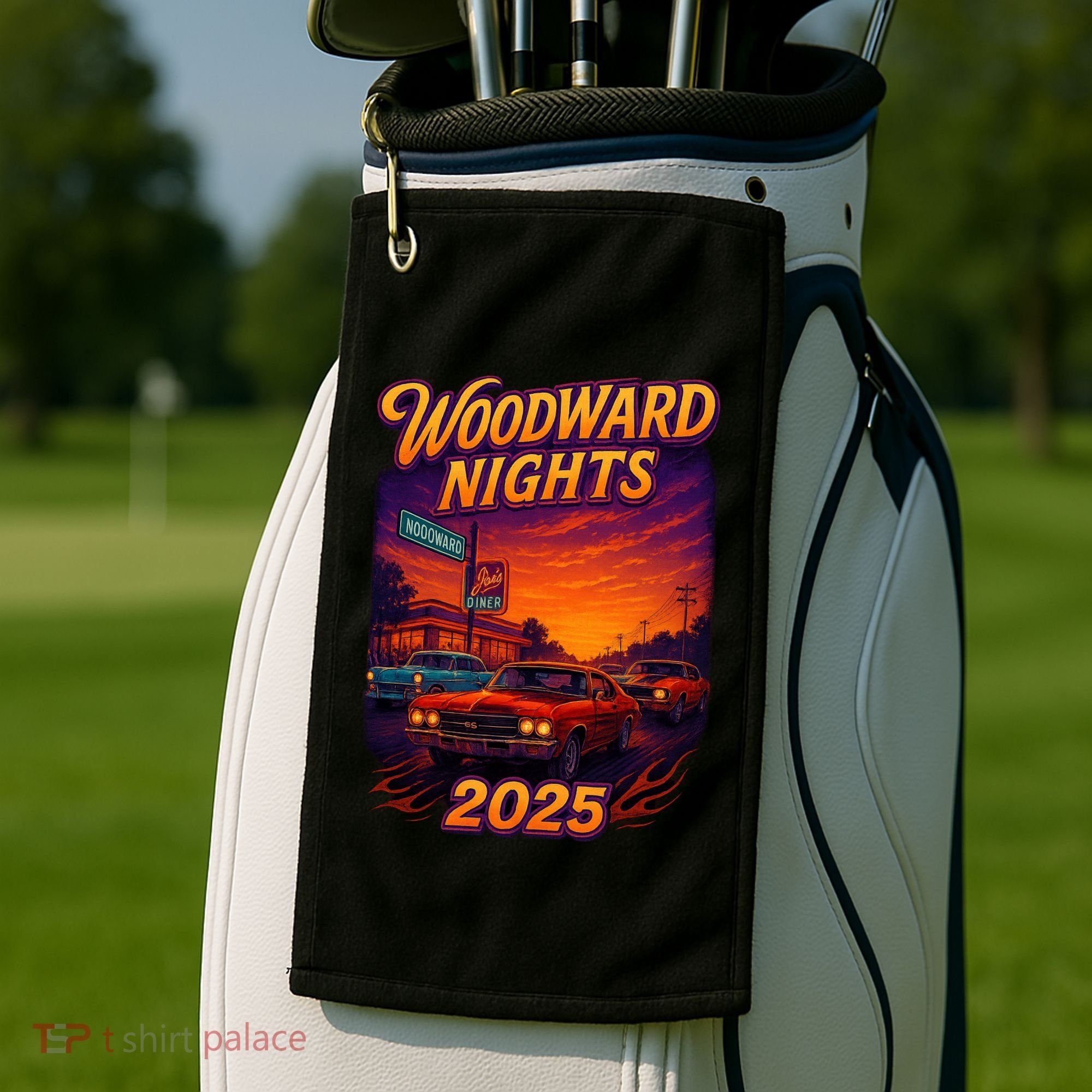 2025 Woodward Nights Golf Towel
