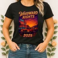 2025 Woodward Nights Women's T-Shirt thumb 2