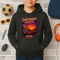 2025 Woodward Nights Kids Hoodie thumb 2