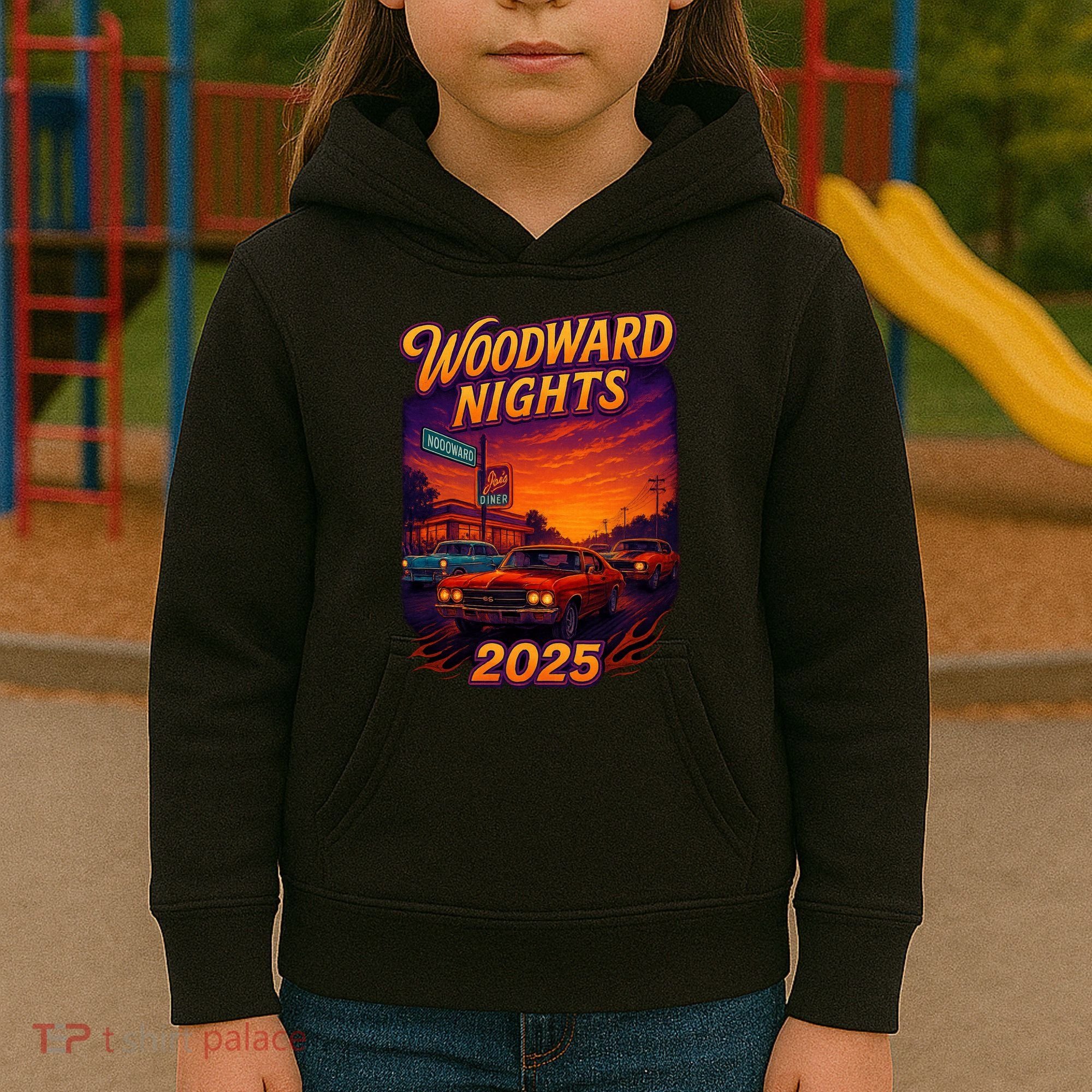 2025 Woodward Nights Kids Hoodie