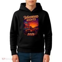 2025 Woodward Nights Kids Hoodie thumb 4