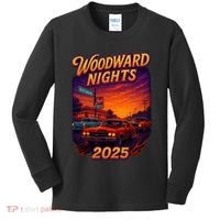 2025 Woodward Nights Kids Long Sleeve Shirt thumb 0