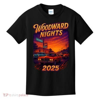 2025 Woodward Nights Kids T-Shirt