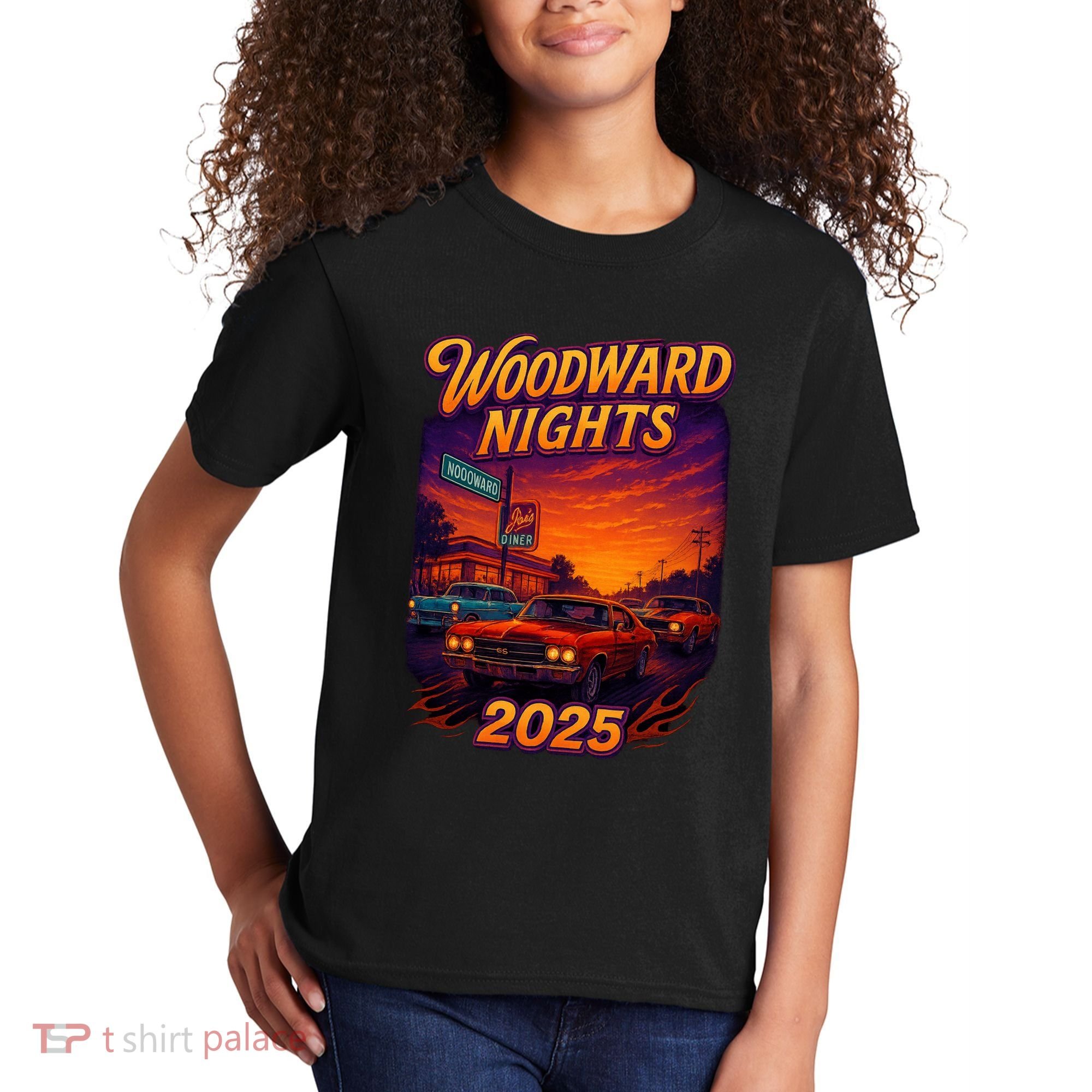2025 Woodward Nights Kids T-Shirt