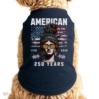 250 Years America Anniversary USA 250th American Doggie Tank thumb 0