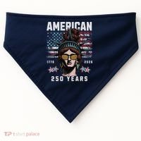 250 Years America Anniversary USA 250th American USA-Made Doggie Bandana thumb 0