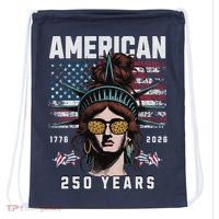 250 Years America Anniversary USA 250th American Drawstring Bag thumb 0
