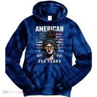 250 Years America Anniversary USA 250th American Tie Dye Hoodie thumb 0
