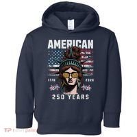 250 Years America Anniversary USA 250th American Toddler Hoodie thumb 0
