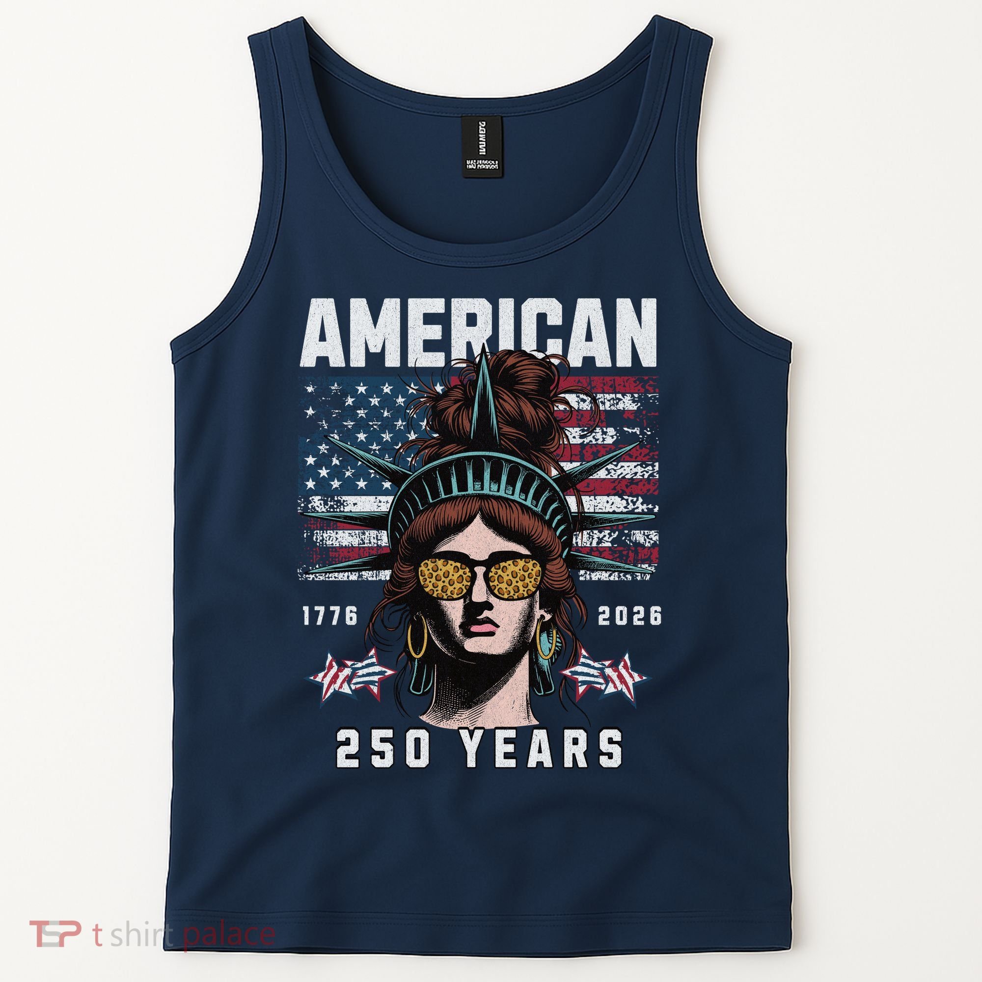 250 Years America Anniversary USA 250th American Tank Top