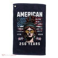 250 Years America Anniversary USA 250th American Golf Towel thumb 0