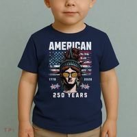 250 Years America Anniversary USA 250th American Toddler T-Shirt thumb 2