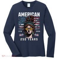 250 Years America Anniversary USA 250th American Women's Long Sleeve Shirt thumb 0