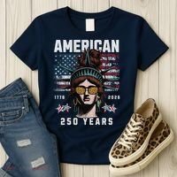 250 Years America Anniversary USA 250th American Women's T-Shirt thumb 3