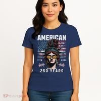 250 Years America Anniversary USA 250th American Women's T-Shirt thumb 4