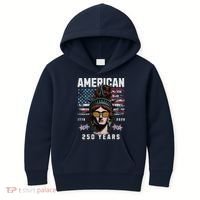 250 Years America Anniversary USA 250th American Kids Hoodie thumb 0