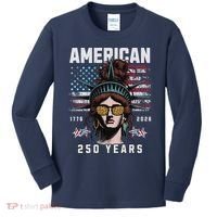 250 Years America Anniversary USA 250th American Kids Long Sleeve Shirt thumb 0