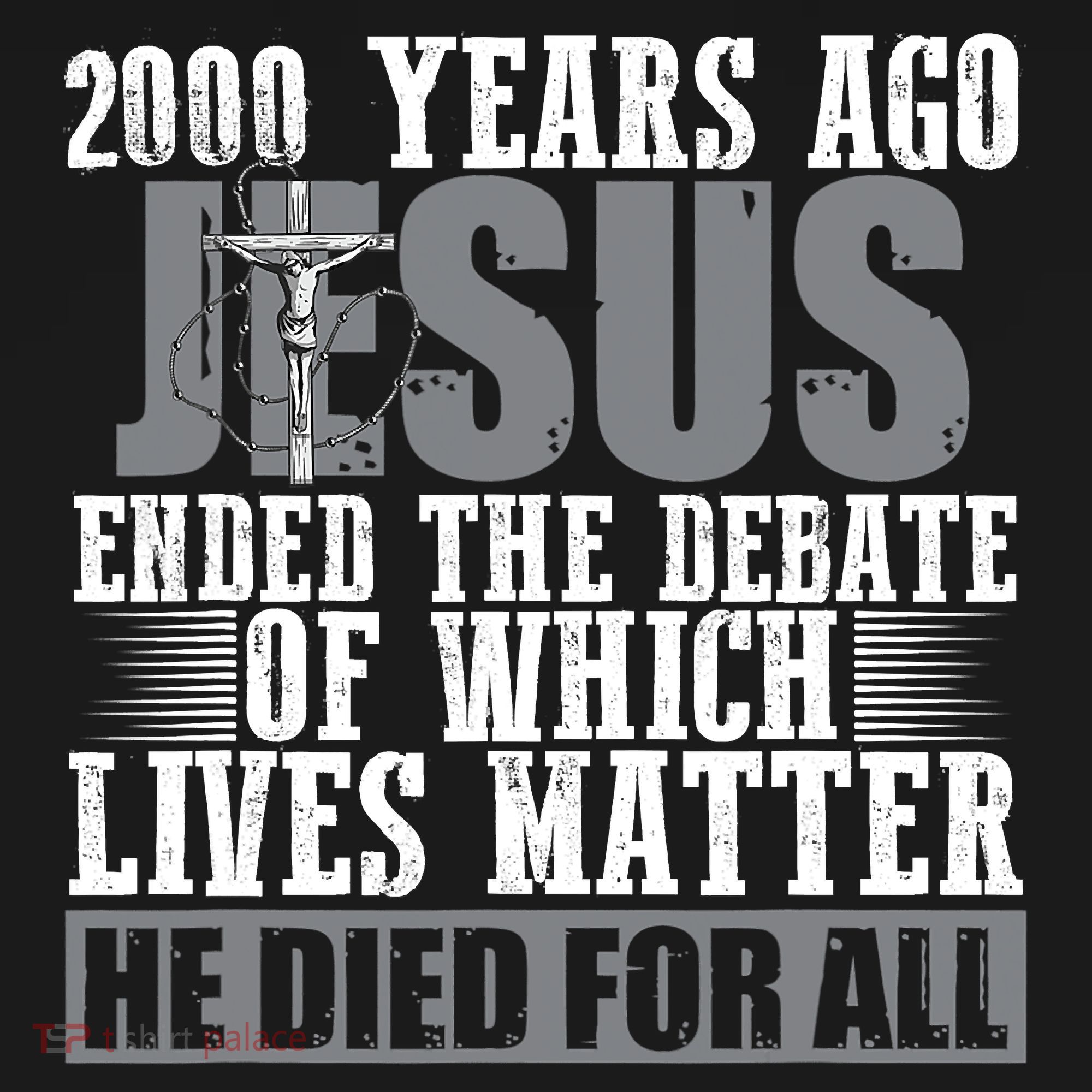 2000 Years Ago Jesus Ended The Debate Christian Believe Mousepad