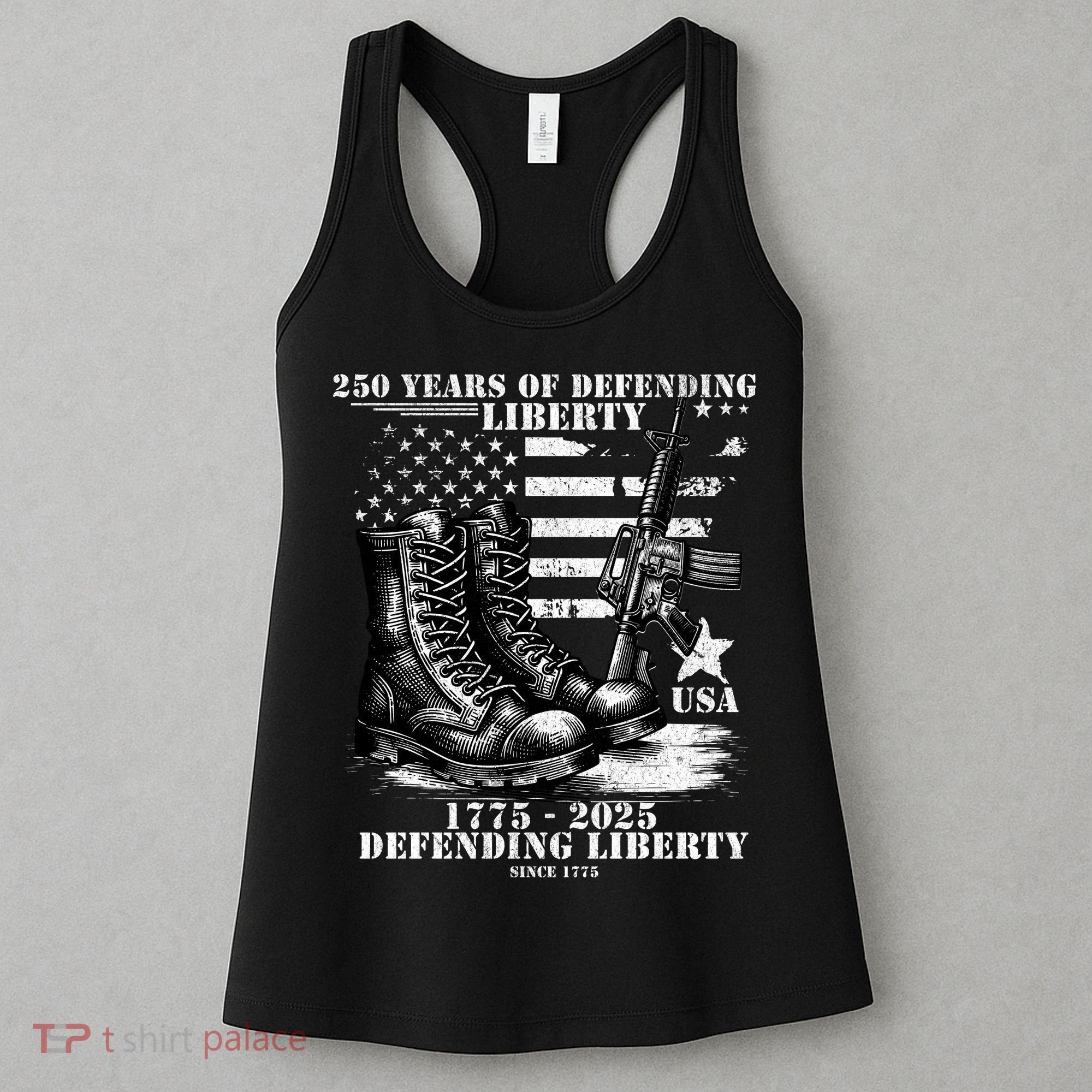 250 Years America Anniversary United States Army 1775-2025 Women's Tank Top